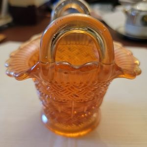 Vintage Duggan Marigold Basket